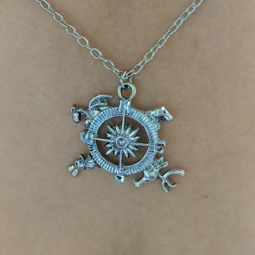 Game of Thrones 4-Houses Necklace
